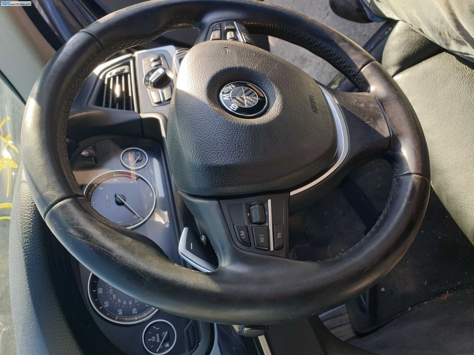 Volan Piele Sport cu Comenzi si Padele FARA Airbag BMW Seria 5 F10 2009 - 2014 [K3911]