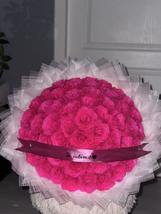 Buchet trandafiri de sapun