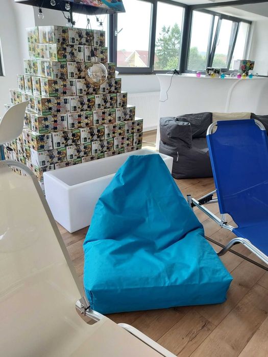 Fotoliu PUF (bean bag) pentru interior, terasa, spectacol, evenimente