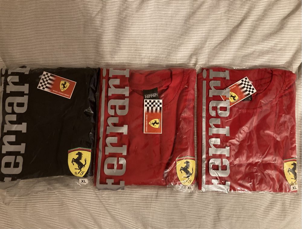 Tricouri/Merch Ferrari F1 ORIGINALE noi noute