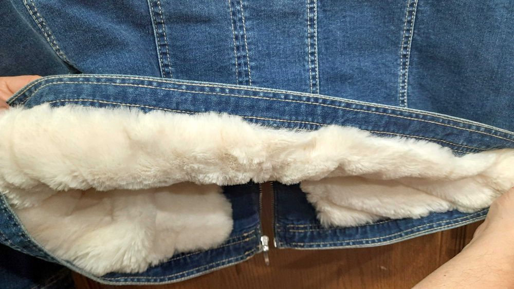 Geacă de blugi îmblănită, CANDA