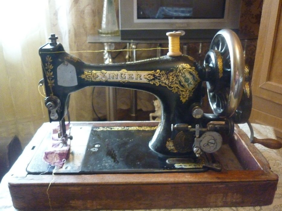 "Zinqer." Швейная машинка - 1913 г. В рабочем состоянии.