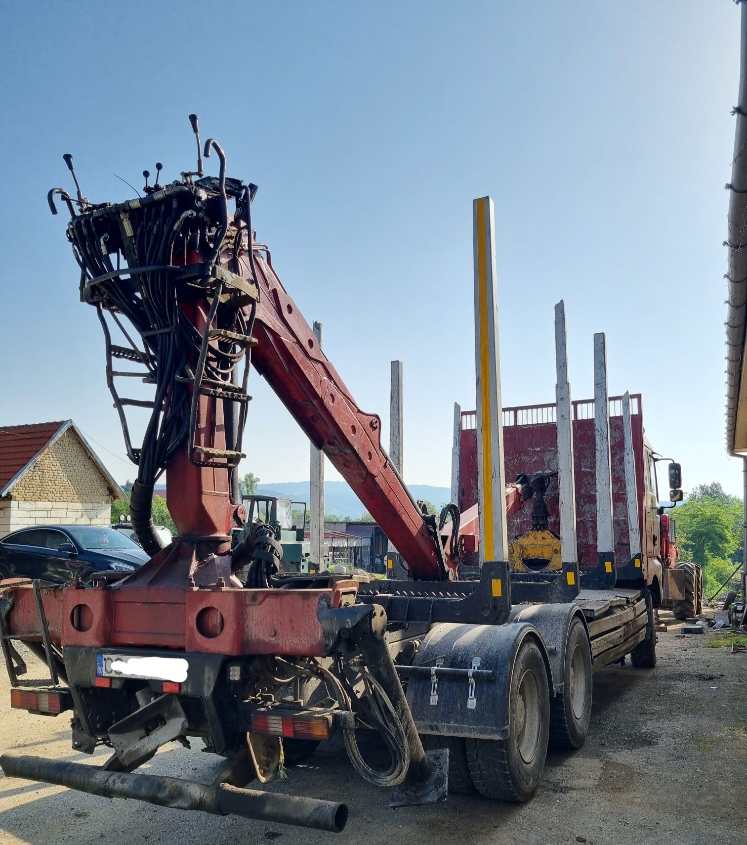 MAN TGA 26.483,Camion Forestier