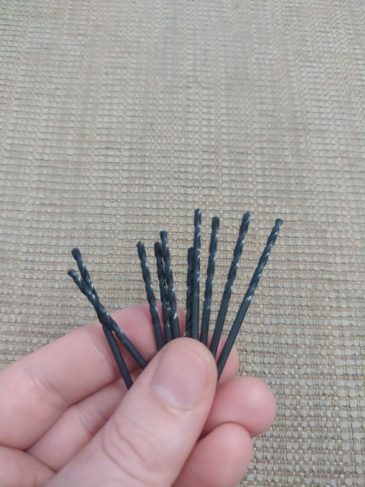 Set 10 Burghie pentru Metal – 2.1 mm, Coada Cilindrică