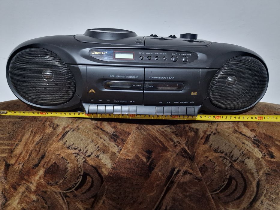 Radio dublu casetofon cd Clatronic
