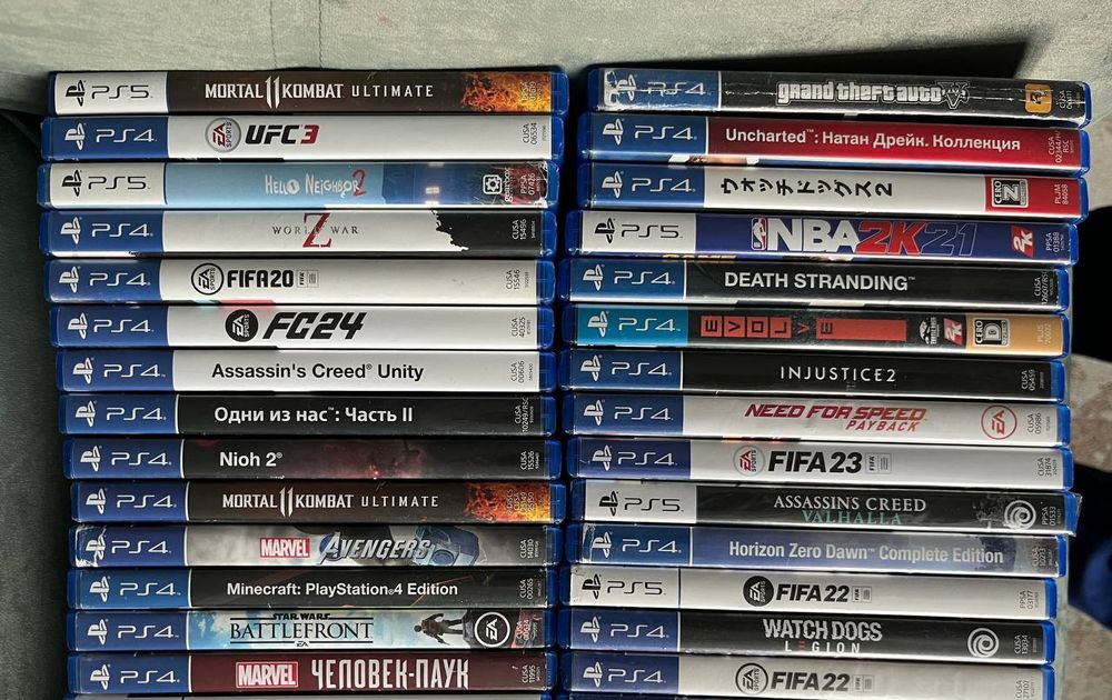 Игры на Ps4 Ps5 диски оригинал