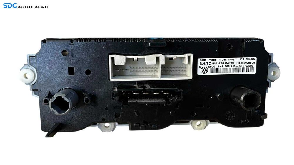 Panou Modul Unitate Comanda AC Aer Conditionat Clima Climatic Volkswagen Golf 5 Plus 2004 - 2008 Cod 1K0820047DF 5HB008719 [LC0581]