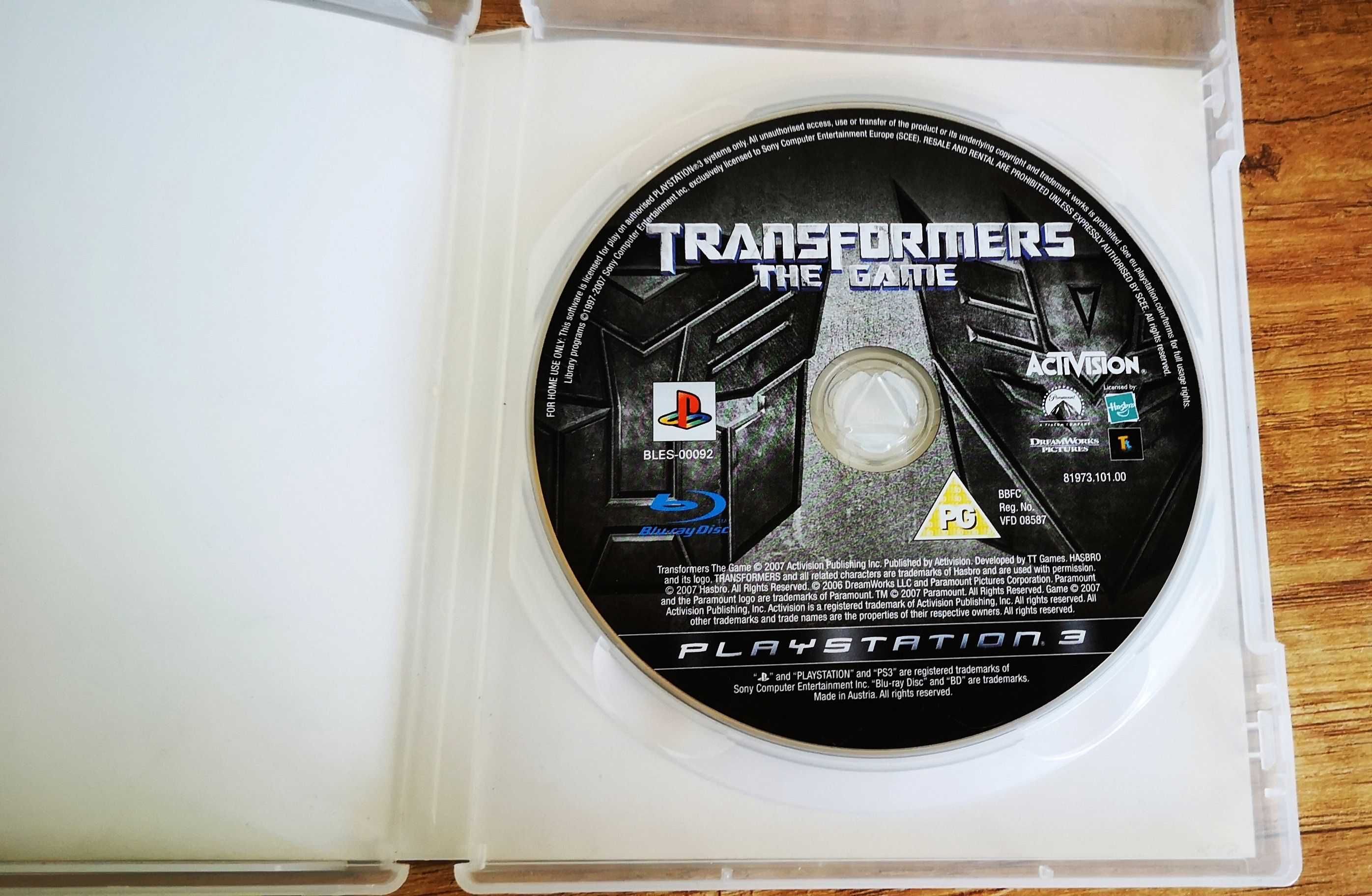 PS3 Transformers: The Game PlayStation 3