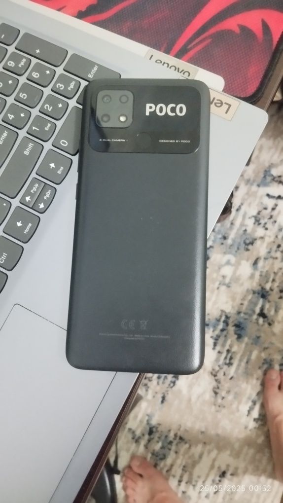 Pocco c40 xotira 32/4 GB