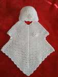 Set poncho și căciuliță, vârstă 9-12 luni.