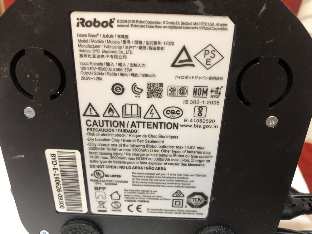 Statie de incarcare pentru Roomba, iRobot