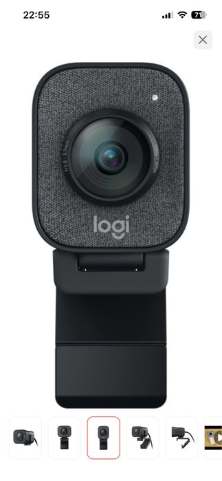 веб камера logitech stream cam