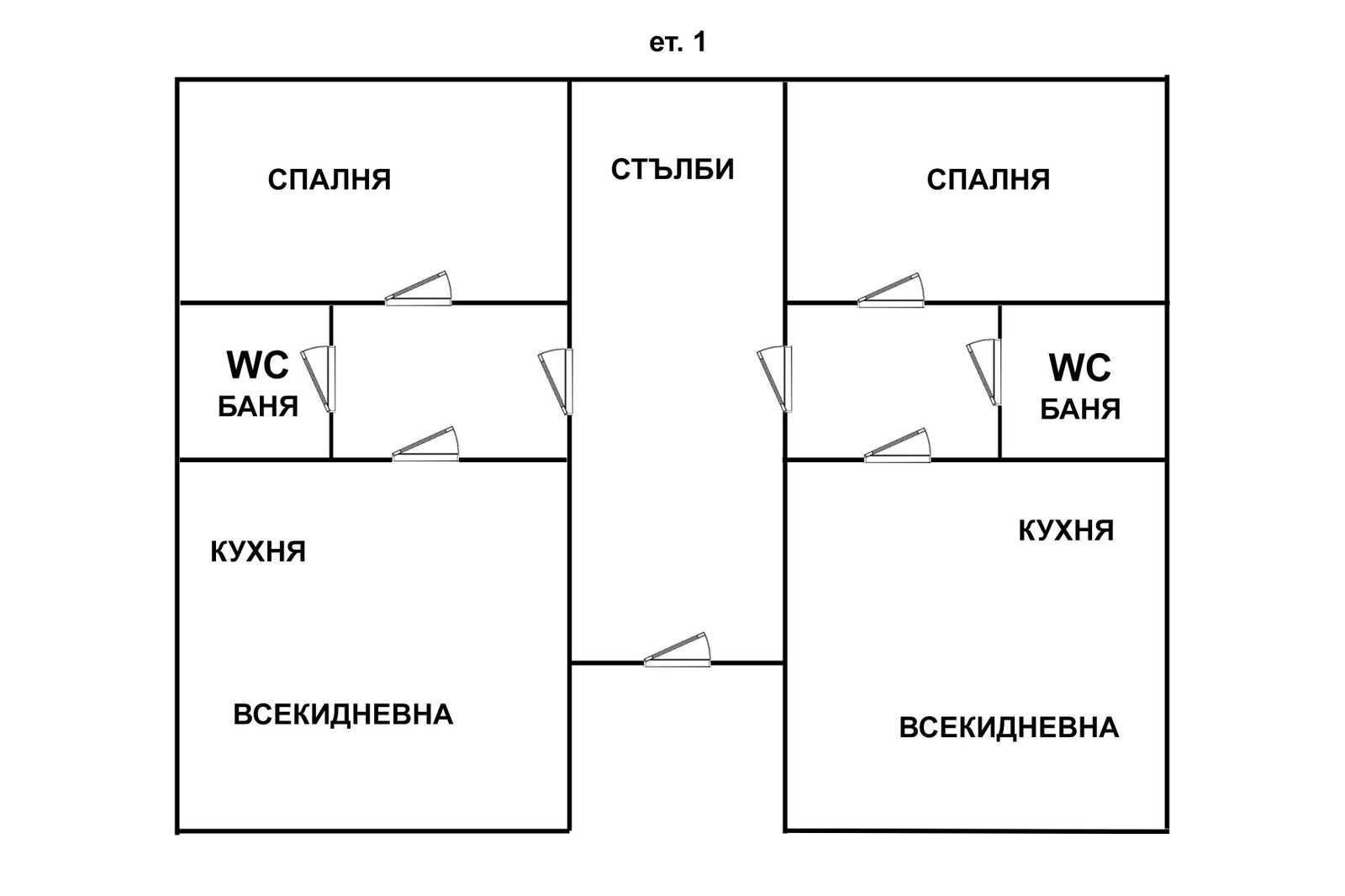 Еднофамилна къща к.к. Златни пясъци