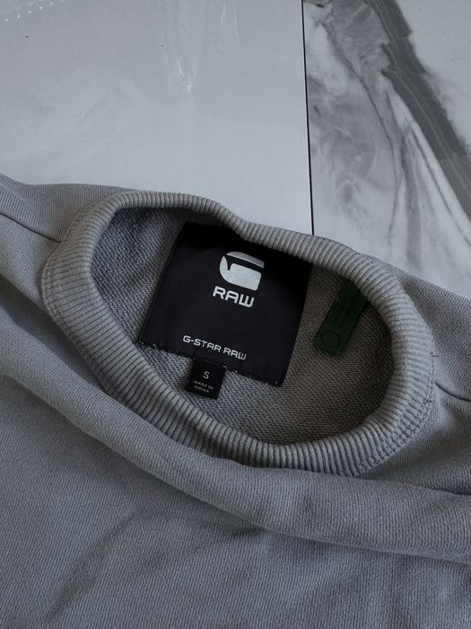 Мъжка блуза G-star RAW сива носена S