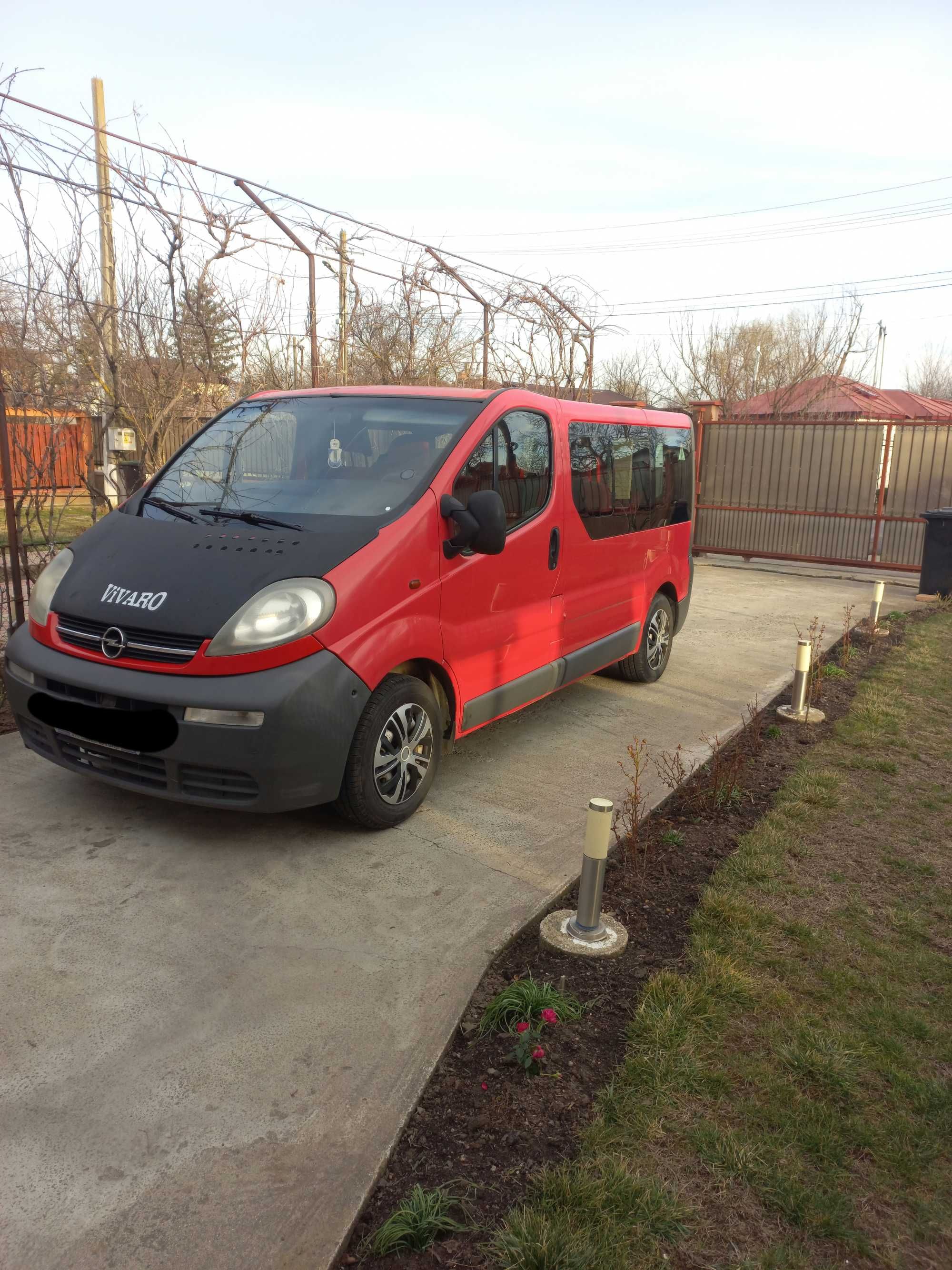 opel vivaro 1.9, 9 locuri