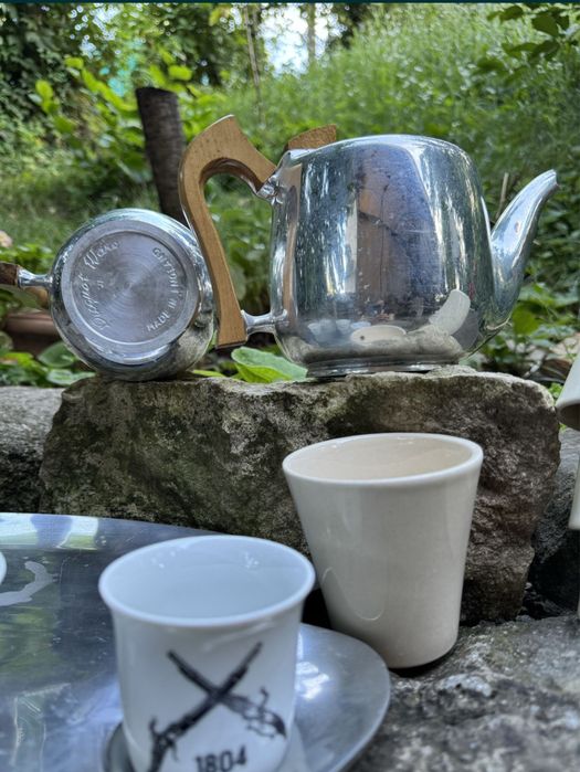 Ceainic, tava, set ceramica cafea ceai