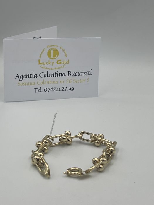 Bratara Aur Dama 14k 18cm 10.95gr #46131