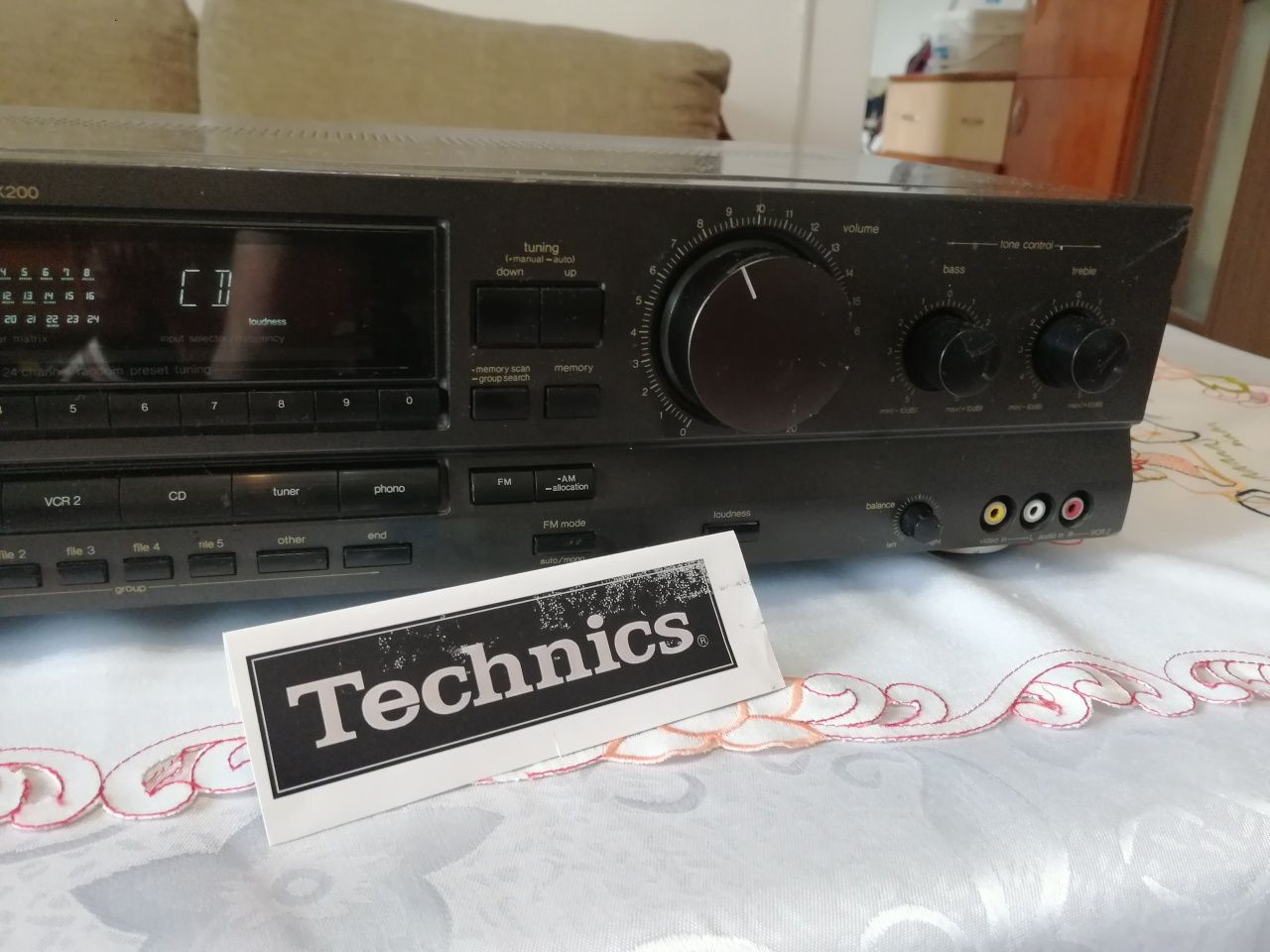 Amplificator Technics SA-GX200 statie Denon Yamaha sunet exceptional