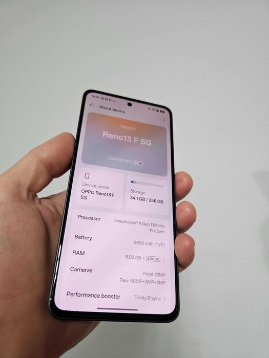 Oppo reno 13f 256Gb 8gb Garantie.