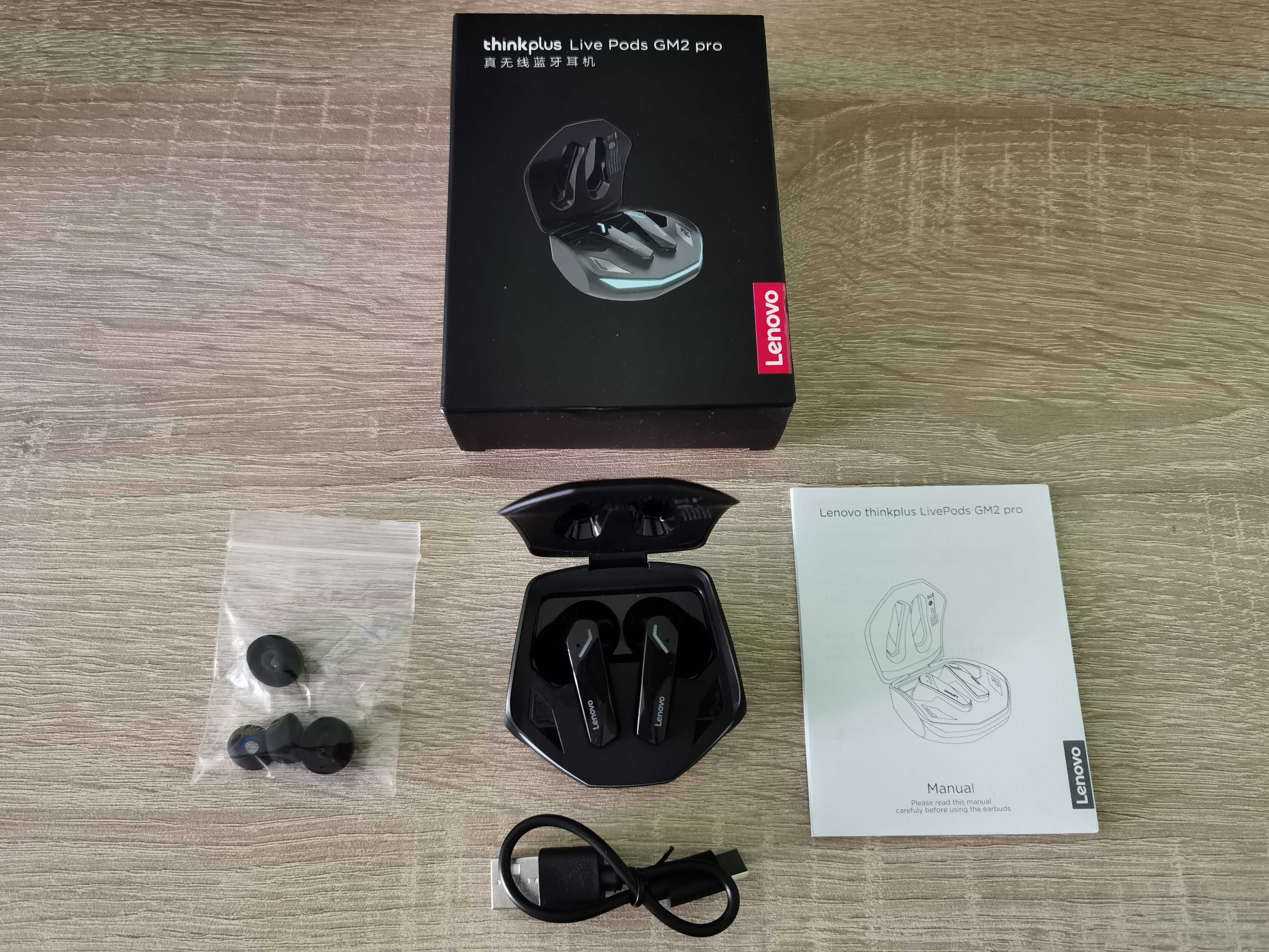 НОВИ Геймърски bluetooth слушалки Lenovo thinkplus Live Pods GM2 PRO