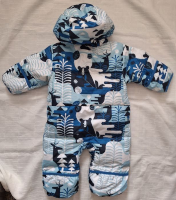 Combinezon Columbia puf 3-6 luni