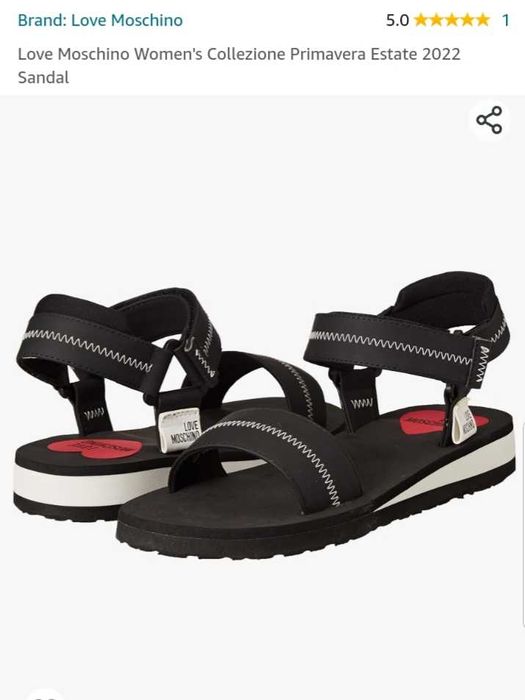 Sandale Love Moschino, nr 37