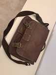 Geanta / servieta vintage Fossil piele
