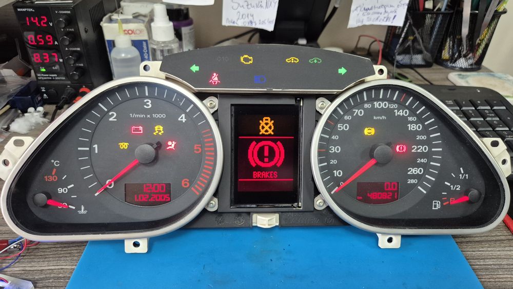 Ауди a6 4F, Q7 червен километраж (2005-2008)