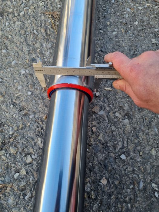 Cilindru hidraulic ridicare basculare 10 tone 3 trepte L840x L2690