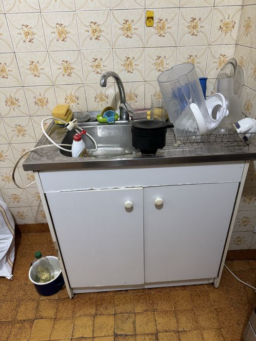 Chiuveta cu masca si baterie