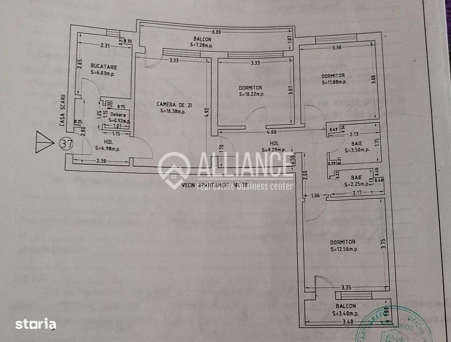 Tomis Nord Cambrige School (COD 06) Apartament 4 camere 89 mp