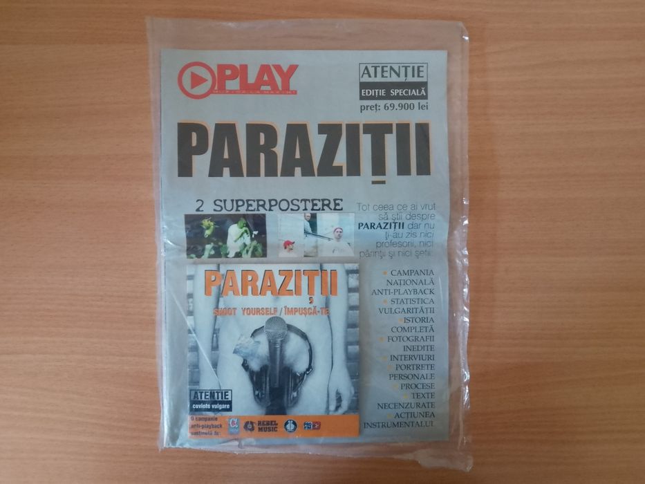 Albume CD-Rap/Hip-Hop romanesc/american-Parazitii/Bitza/Ad Litteram