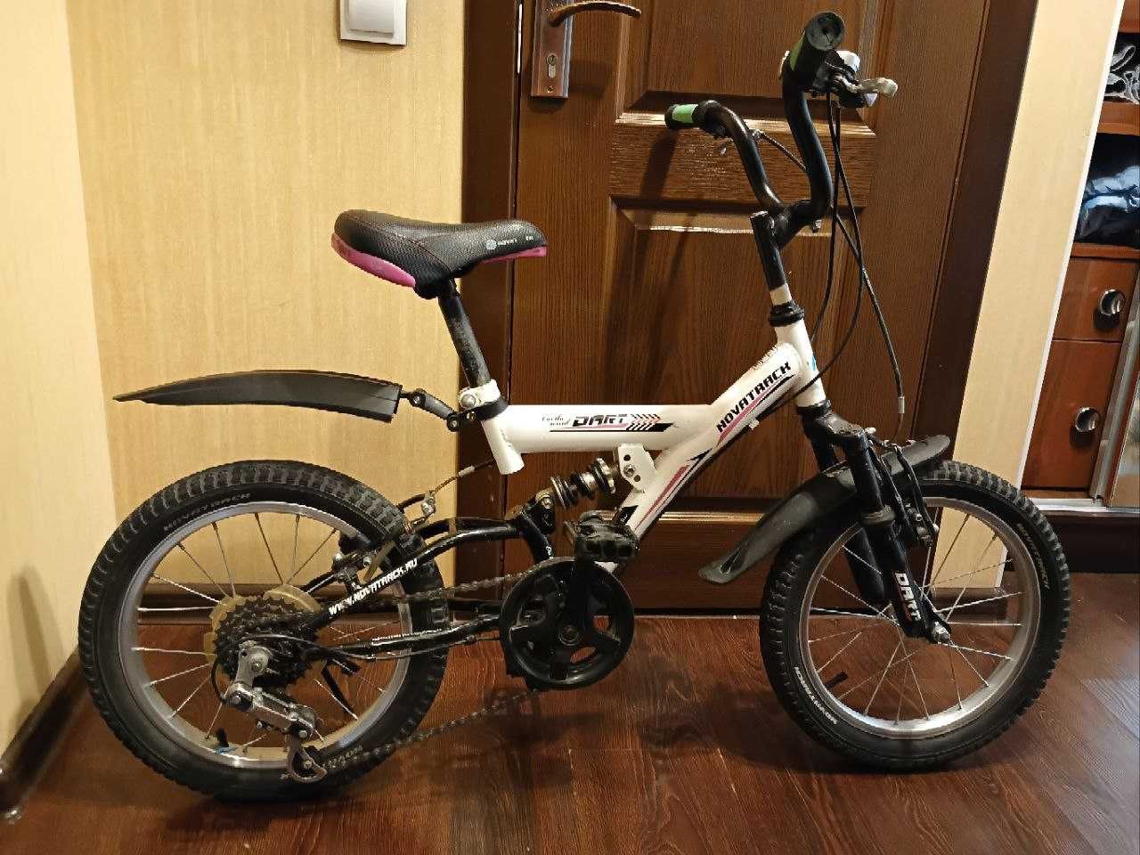 Детский велосипед Novatrack Dart 16
