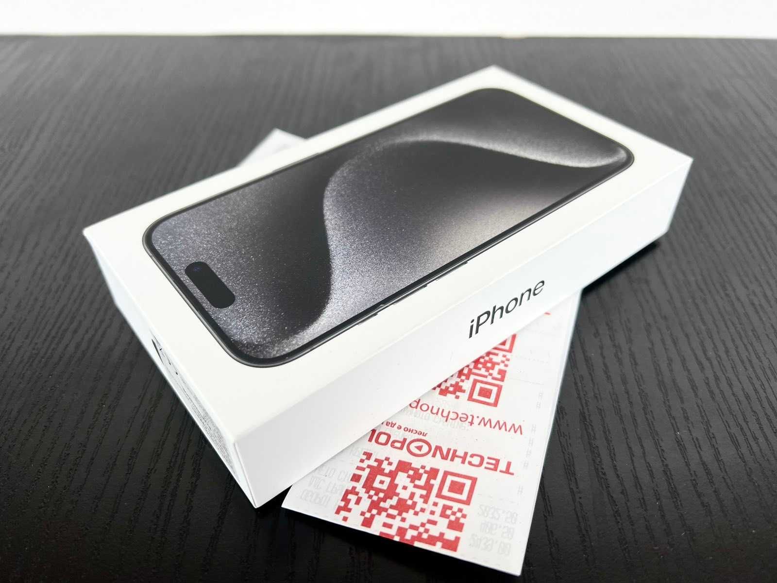 +ЧИСТО НОВ+ Apple iPhone 15 Pro Max 512GB Black Titanium 2г. Гаранция!