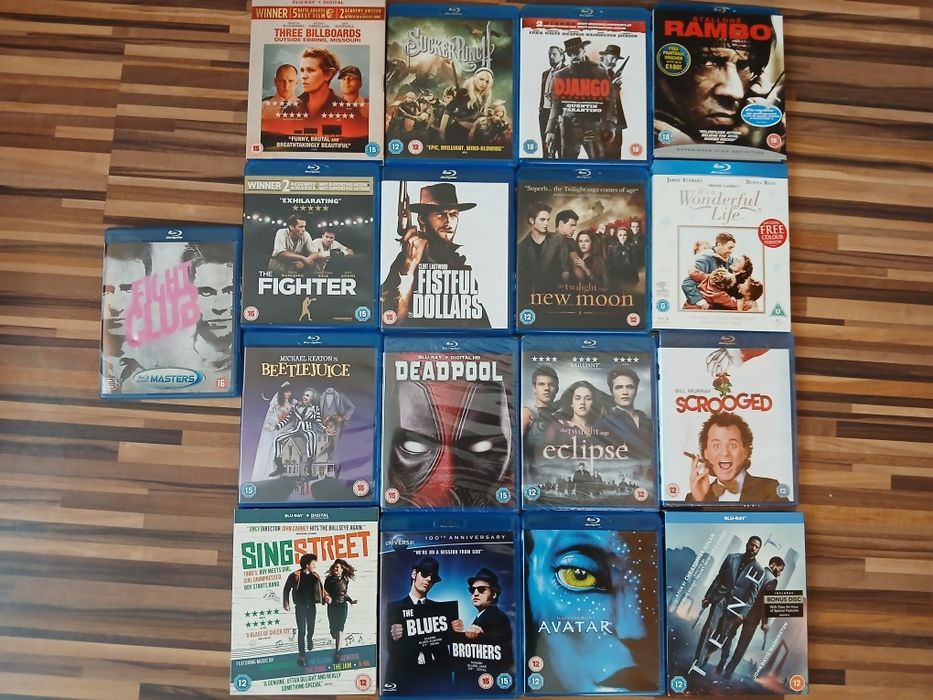 Лот Blu-ray филми