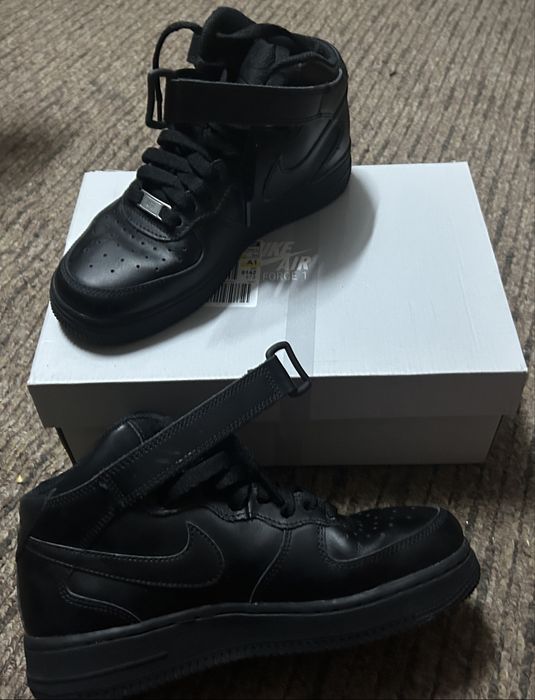 AIR FORCE 1 MID '07 - Sneakers high - black