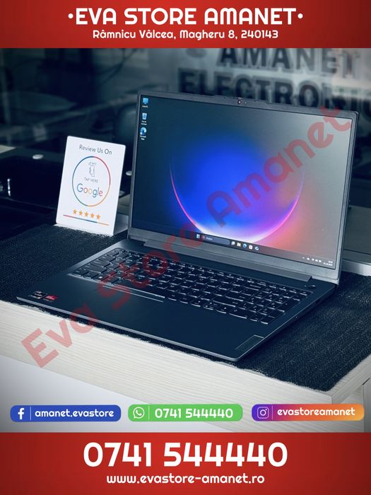 Laptop 15.6” LENOVO Ideapad Slim 3 AMD Ryzen 5 512GB 16GB RAM Win 11