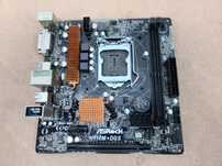 Дънна платка ASRock H110M-DGS + Intel core i3 6100 + 8GB DDR4 + охлади