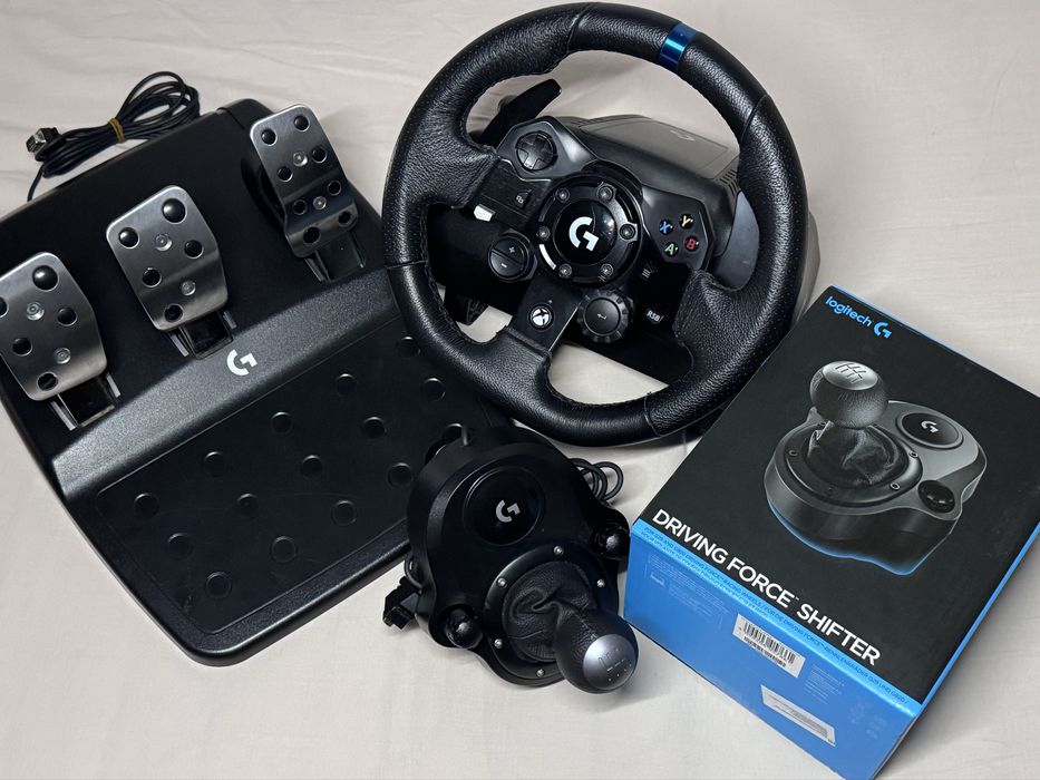 logitech g923+шифтер кпп