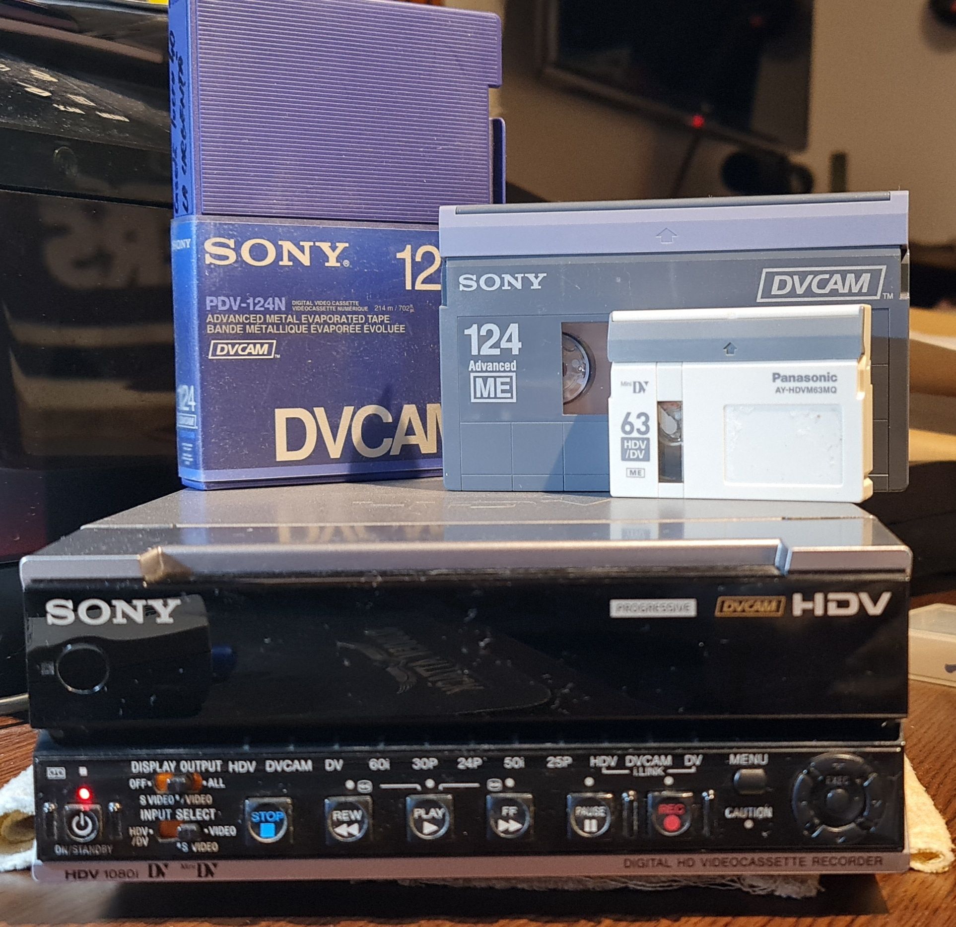 Transfer casete video 8mm , HI8 , Digital 8 , DVcam , MINIdv HDV