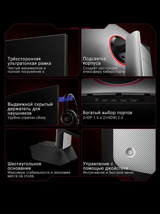 Xiomi G Pro 27Q - Mini Led 2k 180hhz - Отличный монитор