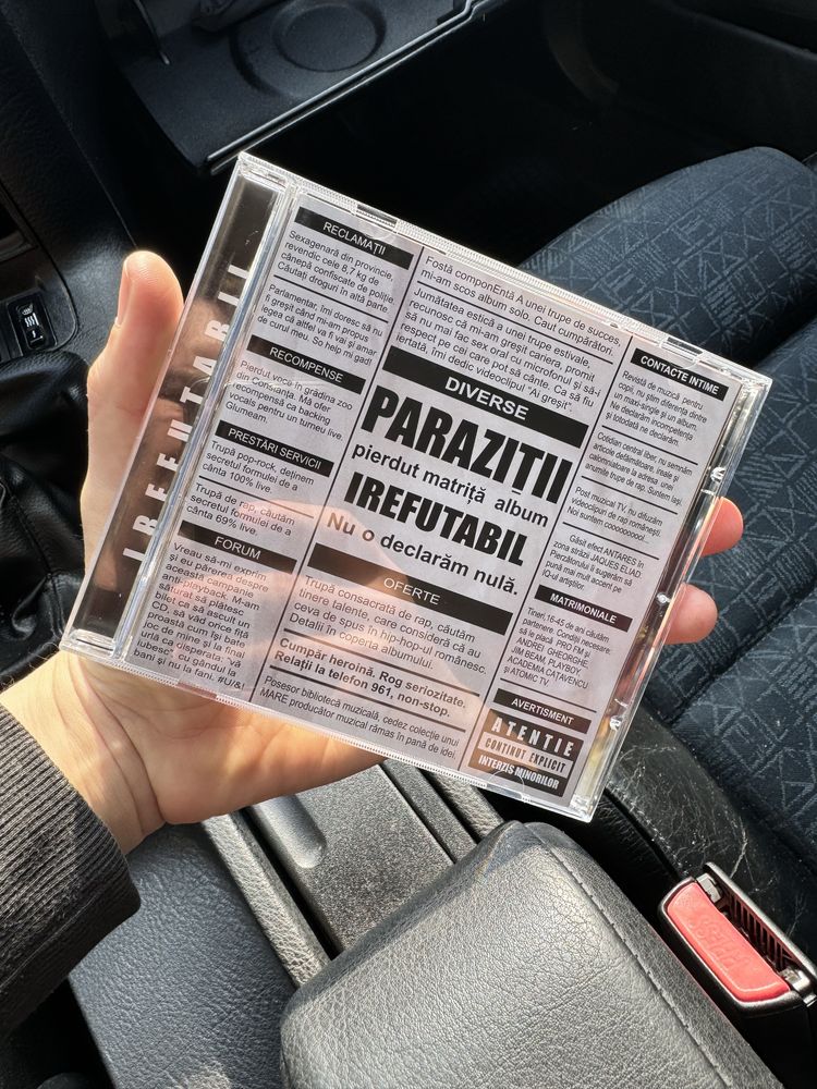 Cd-uri muzica parazitii