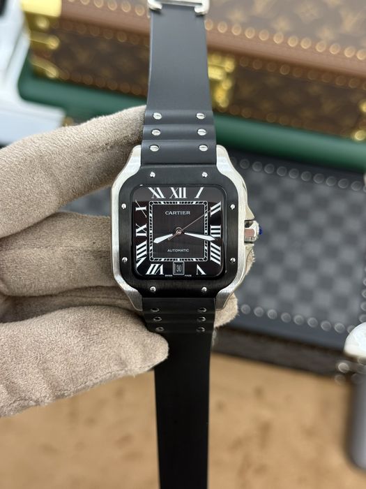 Cartier Santos Rubber