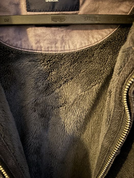 Cardigan cu fermoar cu plush la interior Marks&Spencer XL