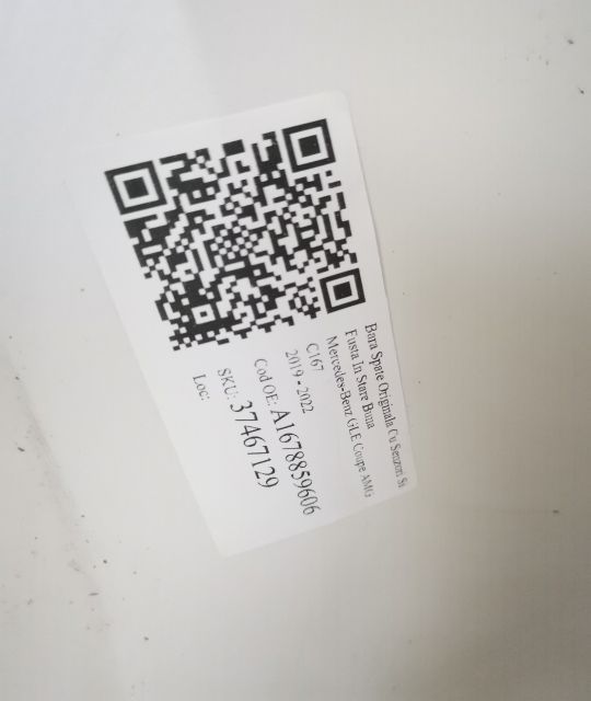 Bara Spate Originala Cu Senzori Si Fusta In Stare Buna Mercedes-Benz