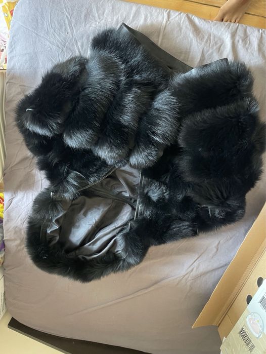 Ново палто с естествен косъм