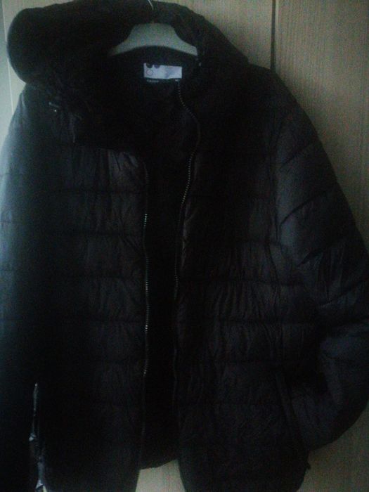Зимно  яке черно Cropp