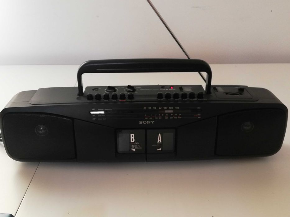 Boombox - Stereo Radio Double Cassette SONY CFS-W3045 - Impecabil