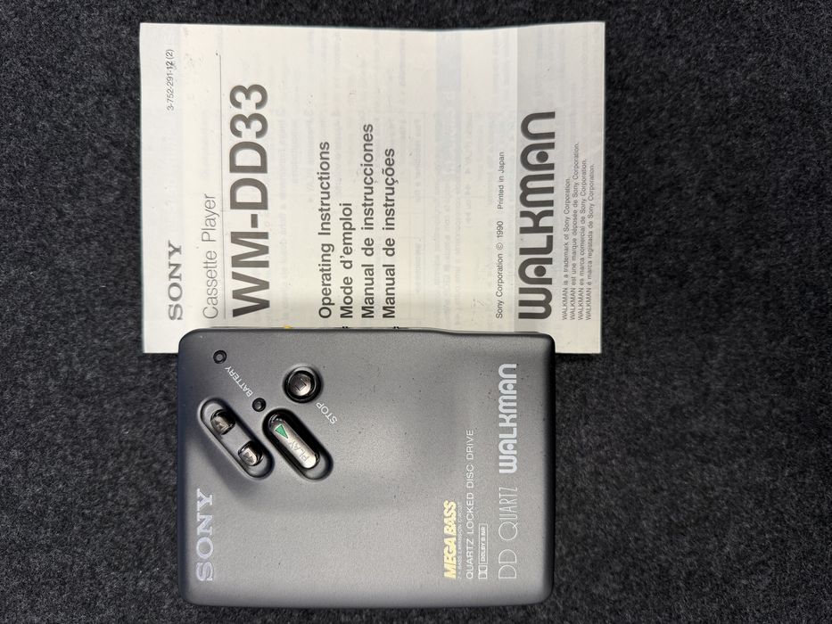Walkman Sony WM-DD33