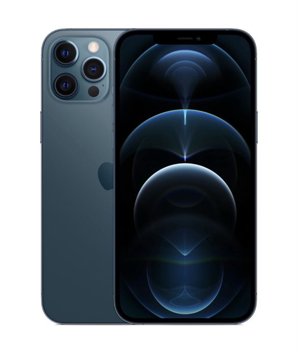iPhone 12 Pro Max 512GB Pacific Blue 5G , Model cu 2 cartele Sim Nano